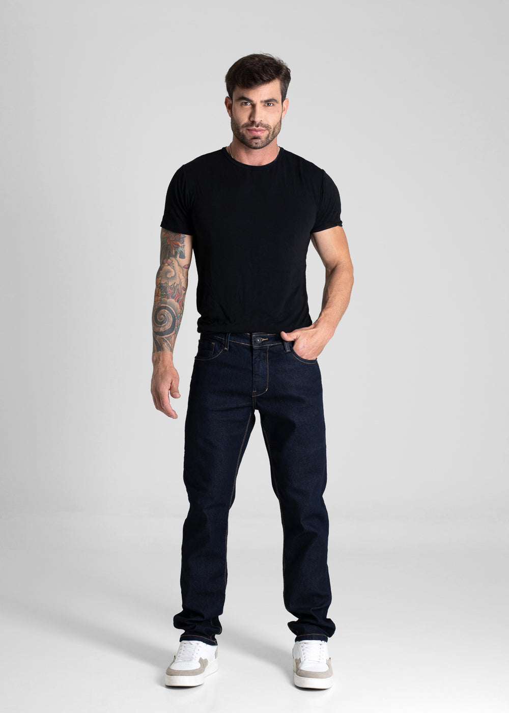 Calça Jeans Sawary Reta - 280894 AZUL