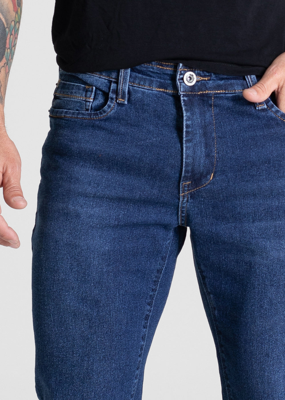 Calça Jeans Sawary Reta - 280906 AZUL