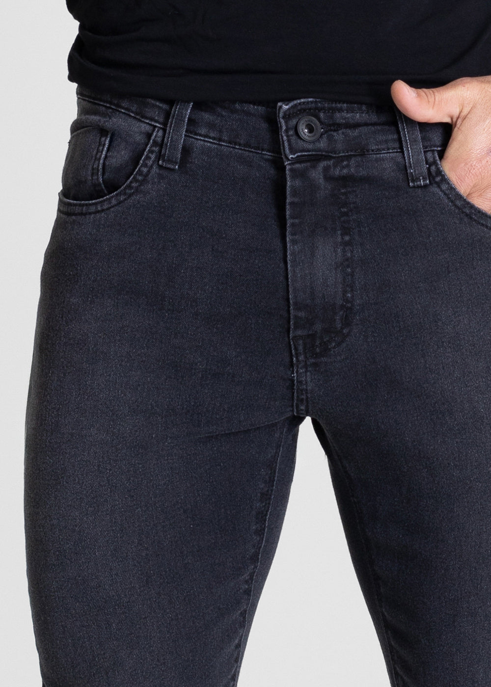 Calça Jeans Sawary Skinny - 280907 PRETO