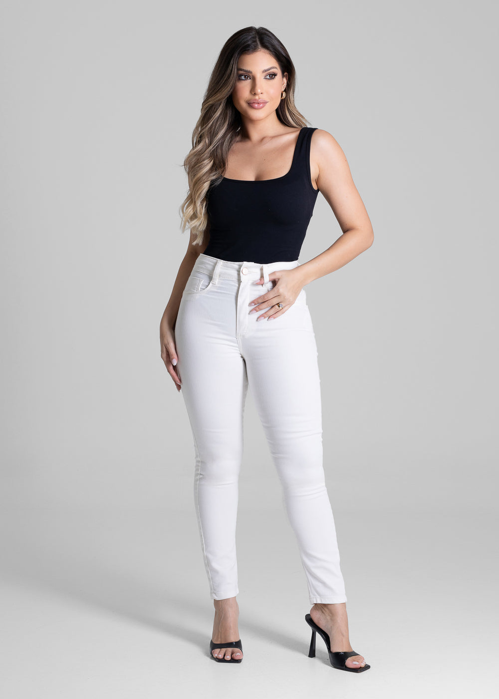 Calça Sarja Sawary Push Up -280908 PT