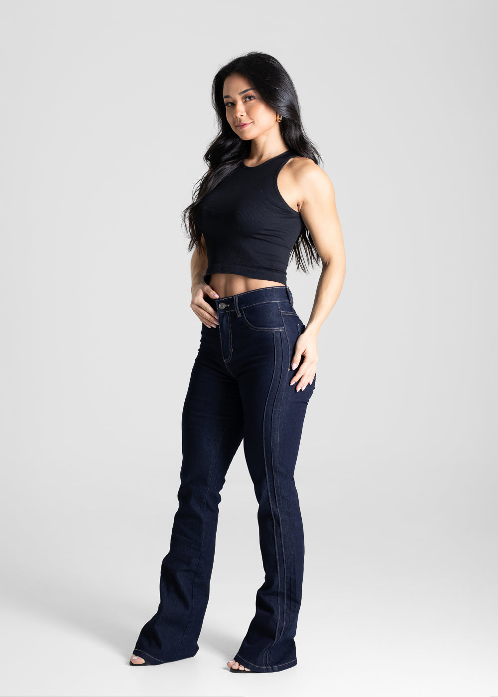 Calça Jeans Sawary Boot Cut - 280912 AZUL