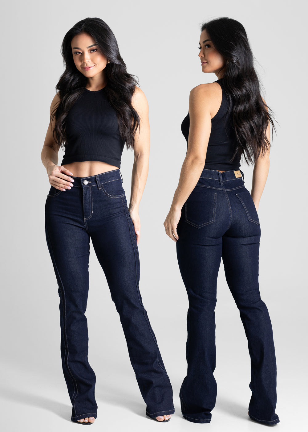 Calça Jeans Sawary Boot Cut - 280912 AZUL