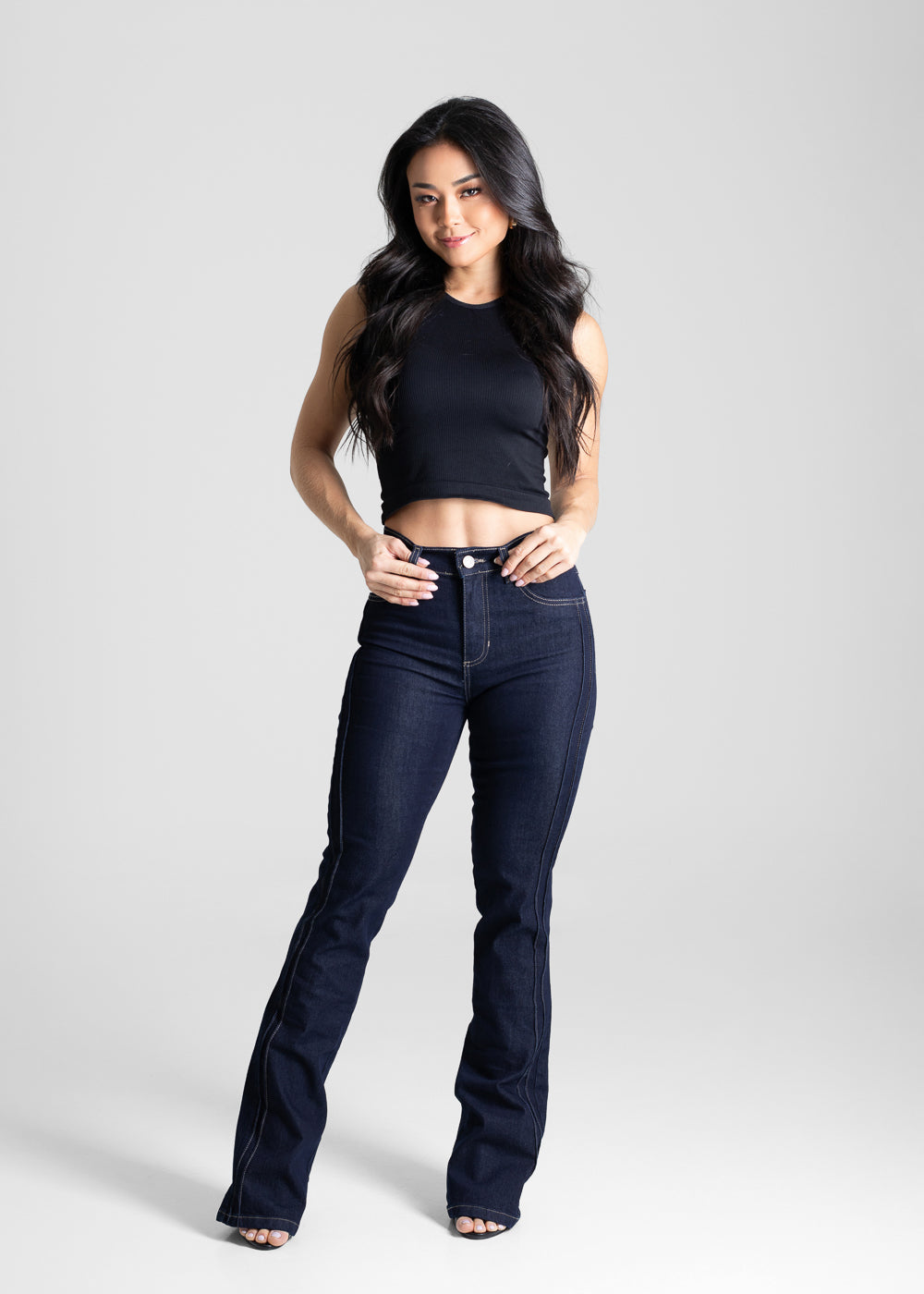 Calça Jeans Sawary Boot Cut - 280912 AZUL