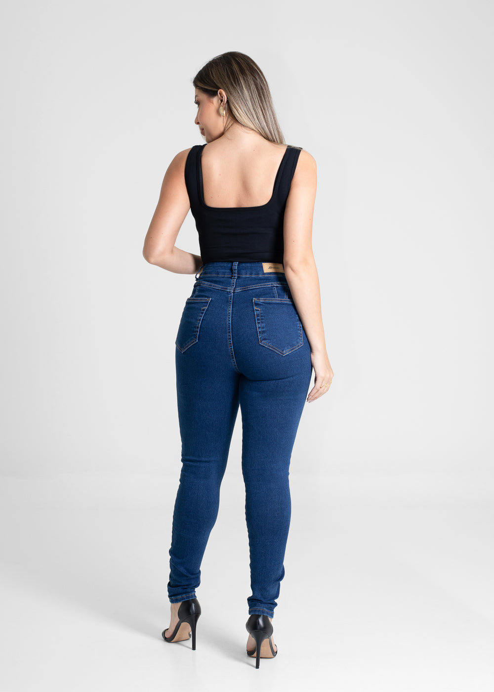 Calça Jeans Sawary Levanta Bumbum - 280913 AZUL