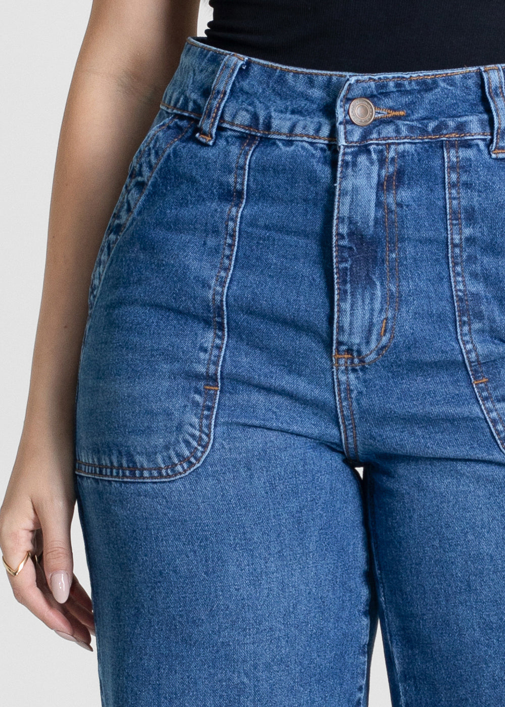 Calça Jeans Sawary Wide Leg - 280923 AZUL