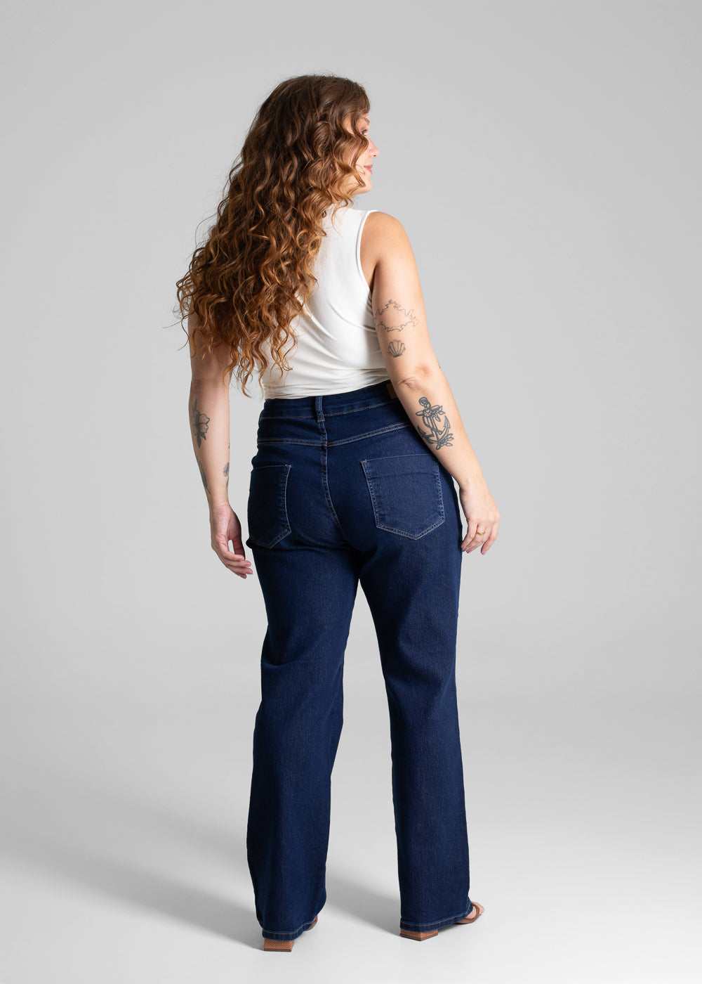 Calça Jeans Sawary Plus Size Petit - 280934 AZUL