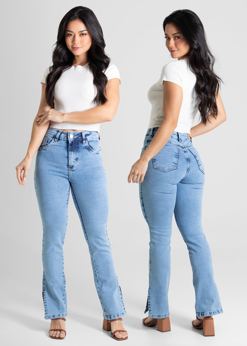 Calça Jeans Sawary Reta - 280940 AZUL