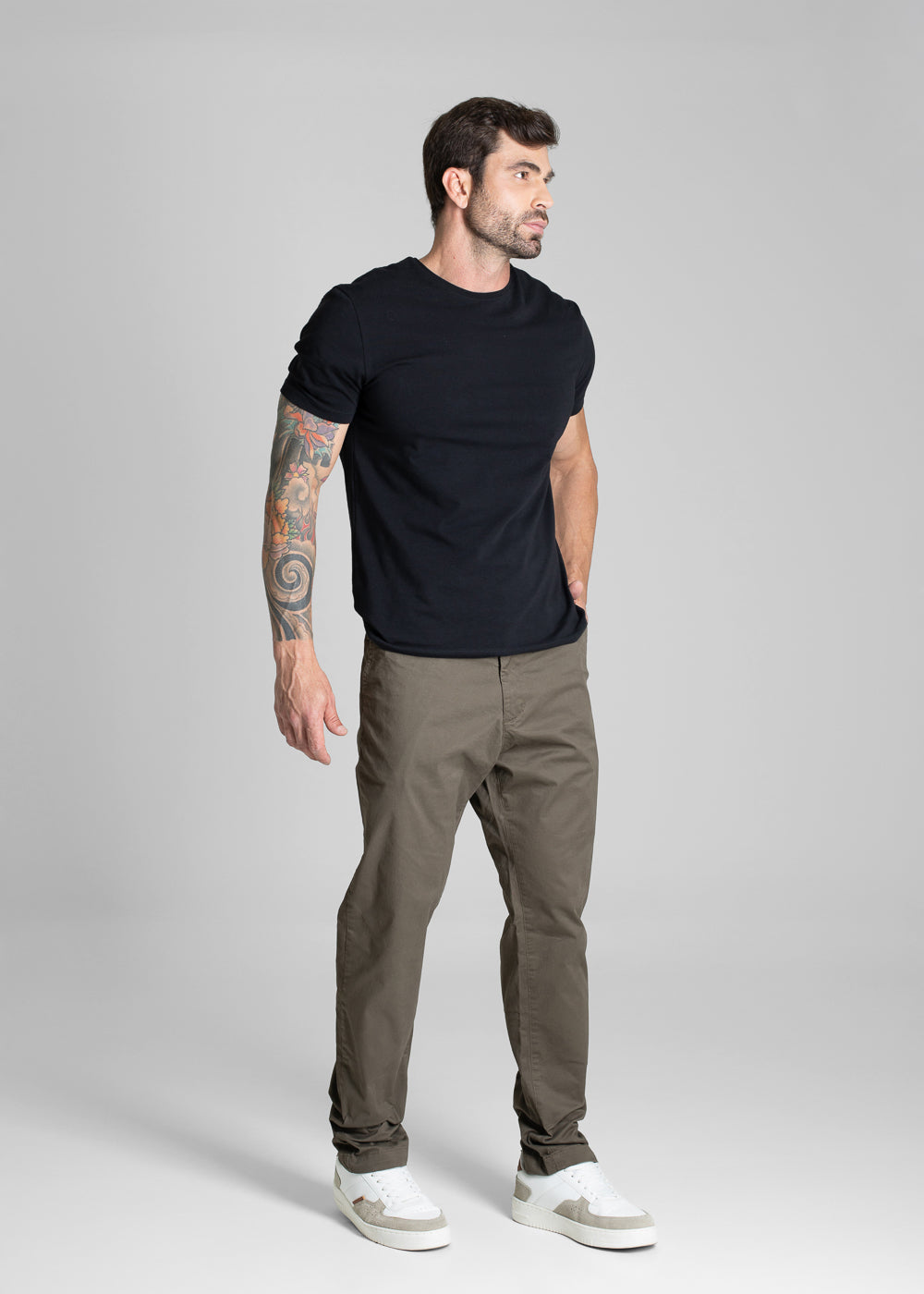 Calça Sarja Sawary Slim - 280956 VERDE