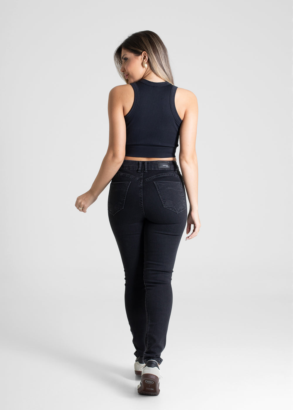 Calça Sarja Sawary Push Up - 280965 PRETO