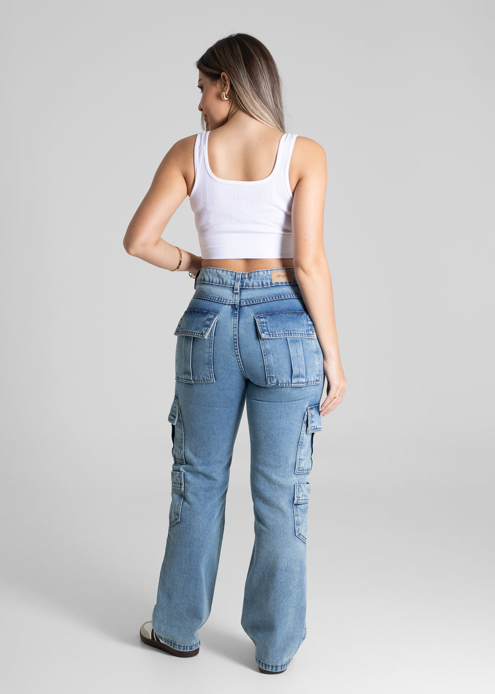 Calça Jeans Sawary Reta - 280970 AZUL