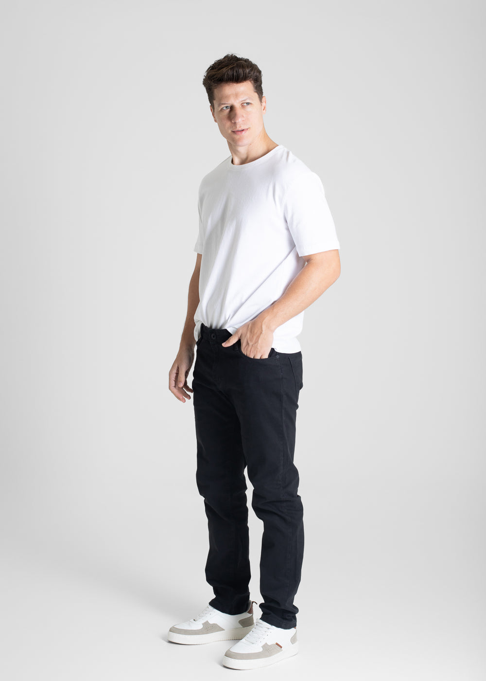 Calça Sarja Sawary Skinny - 280988 PRETO