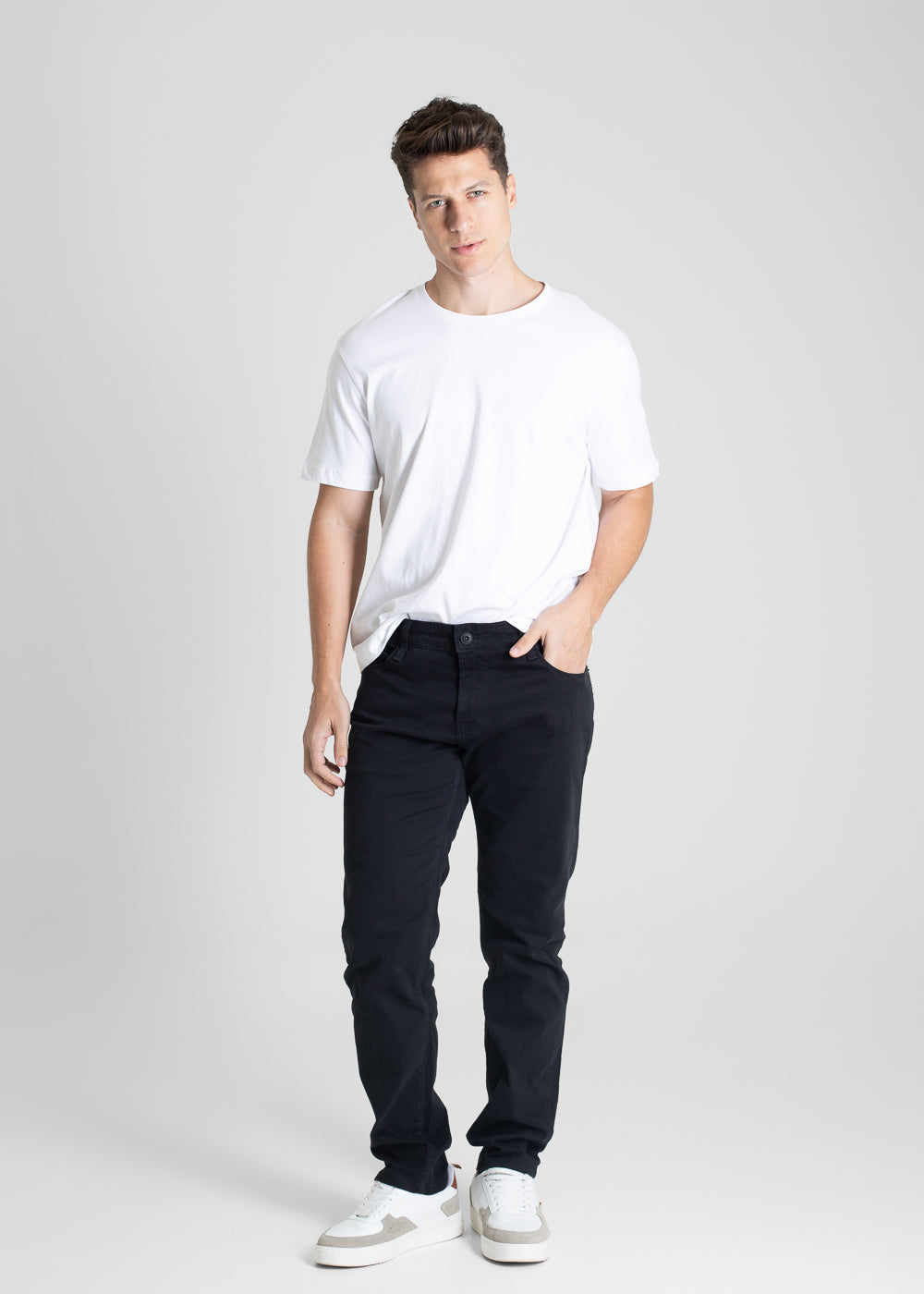 Calça Sarja Sawary Skinny - 280988 PRETO