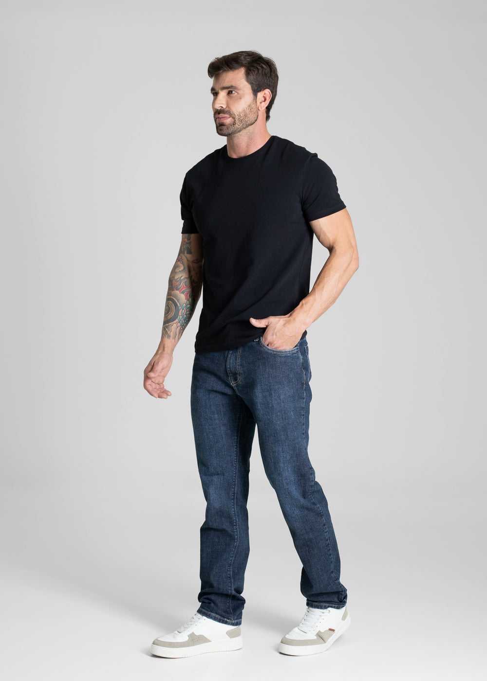 Calça Jeans Sawary Reta - 280990 AZUL