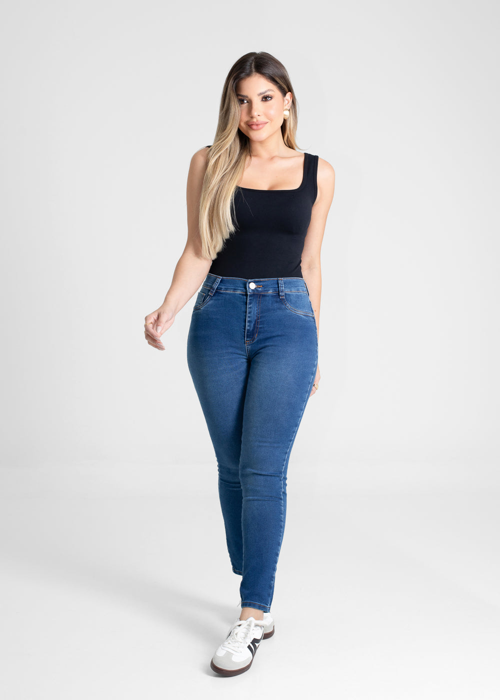 Calça Jeans Sawary Skinny - 280996 AZUL