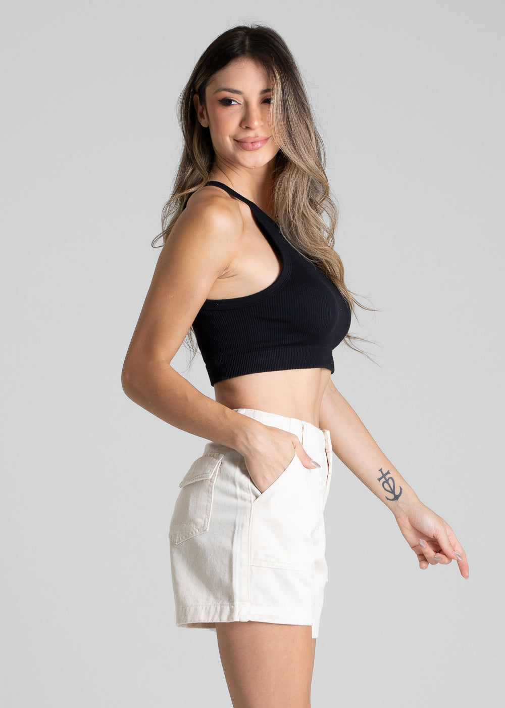 Shorts Sarja Sawary - 281004 CRU