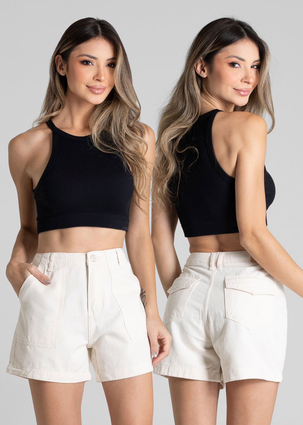 Shorts Sarja Sawary - 281004 CRU