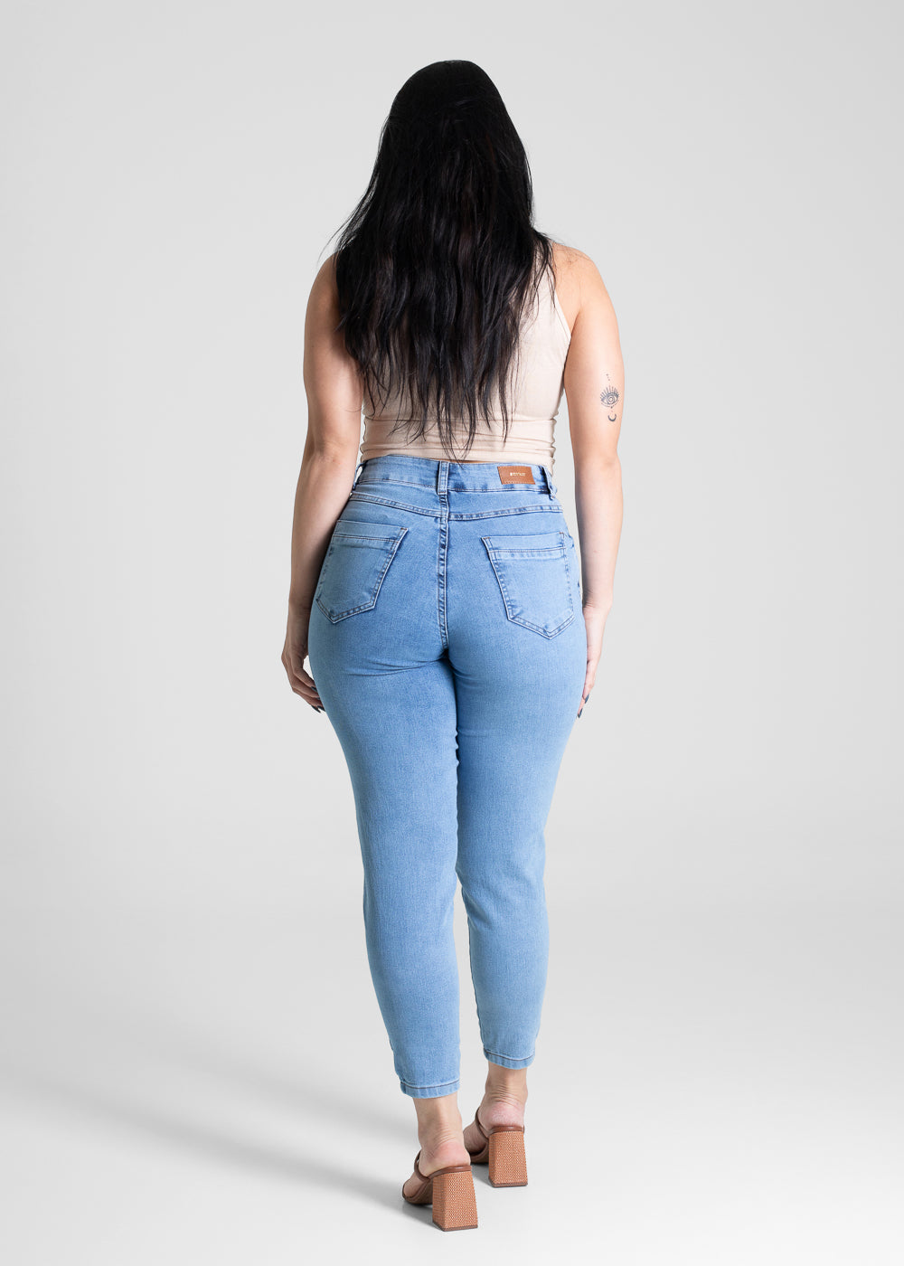 Calça Jeans Sawary Mom - 281007 AZUL