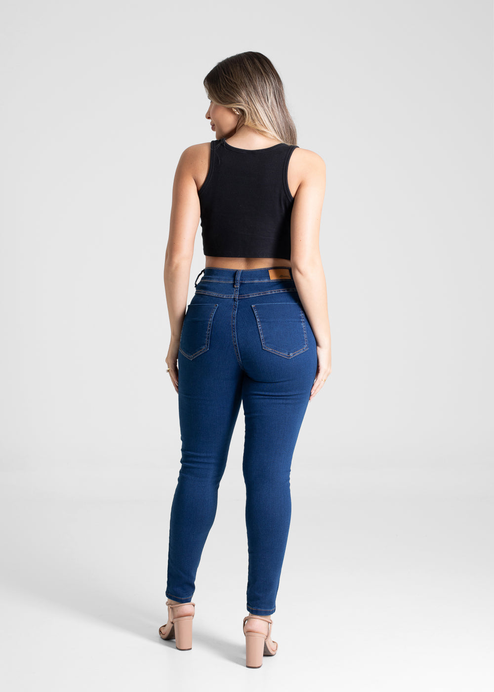 Calça Jeans Sawary Skinny Petit - 281023 AZUL