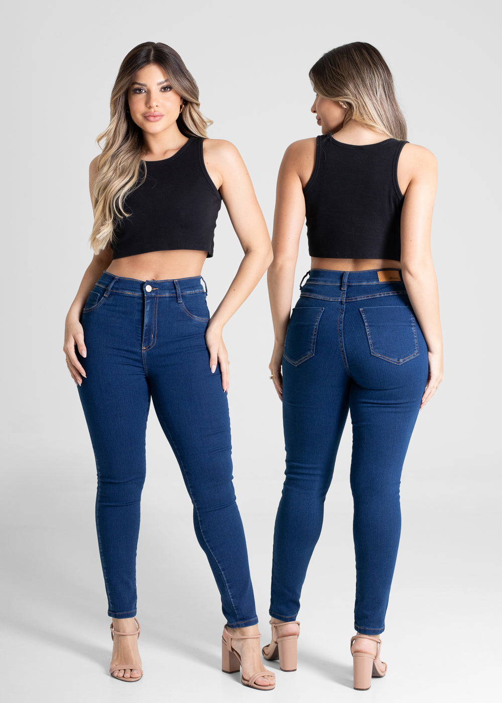 Calça Jeans Sawary Skinny Petit - 281023 AZUL