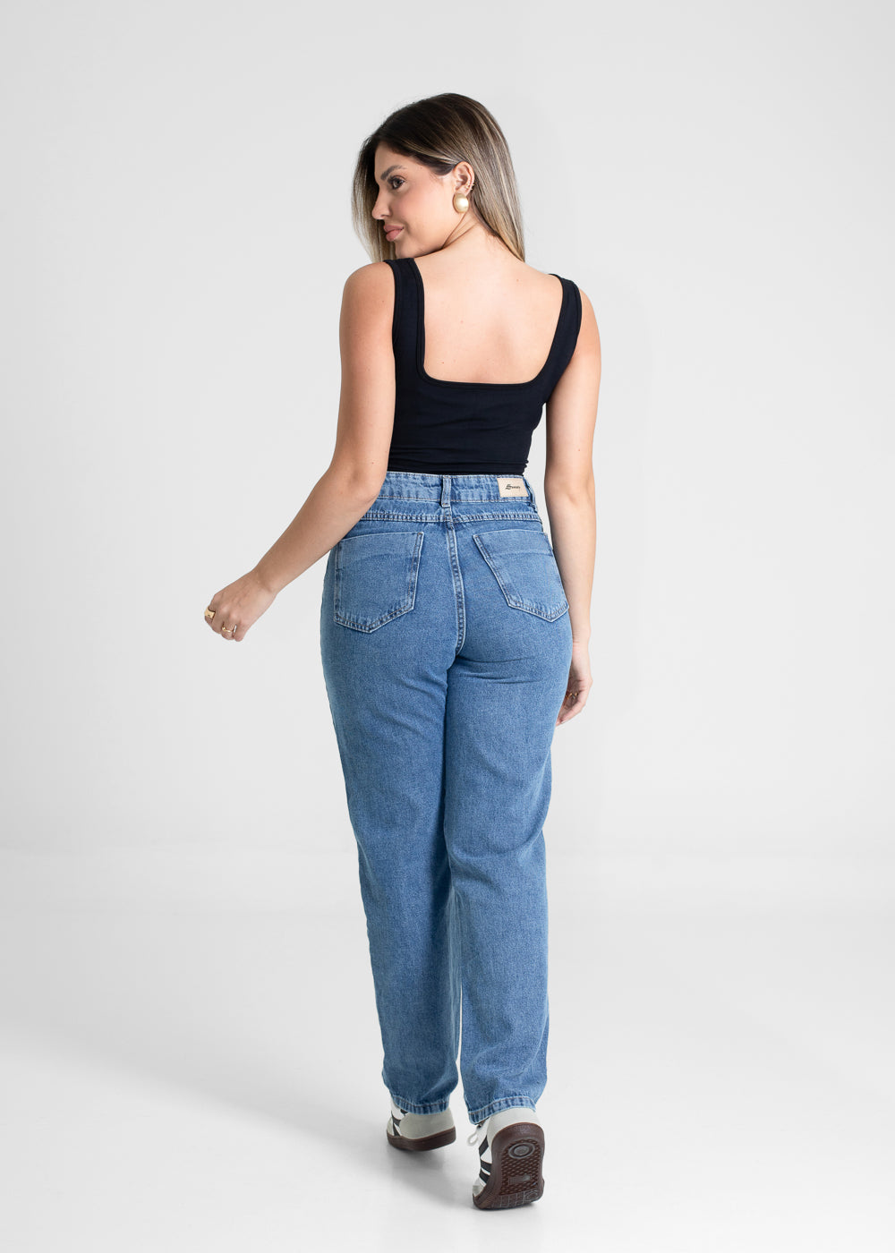 Calça Jeans Sawary Baggy - 281027 AZUL