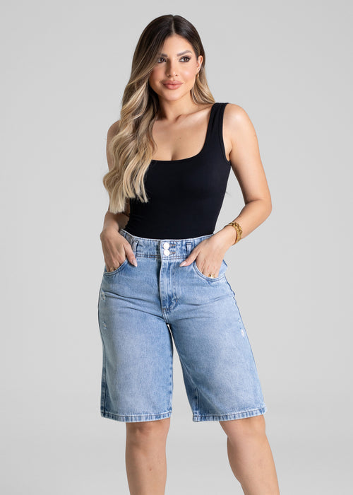 Bermuda Jeans Sawary - 281039 AZUL