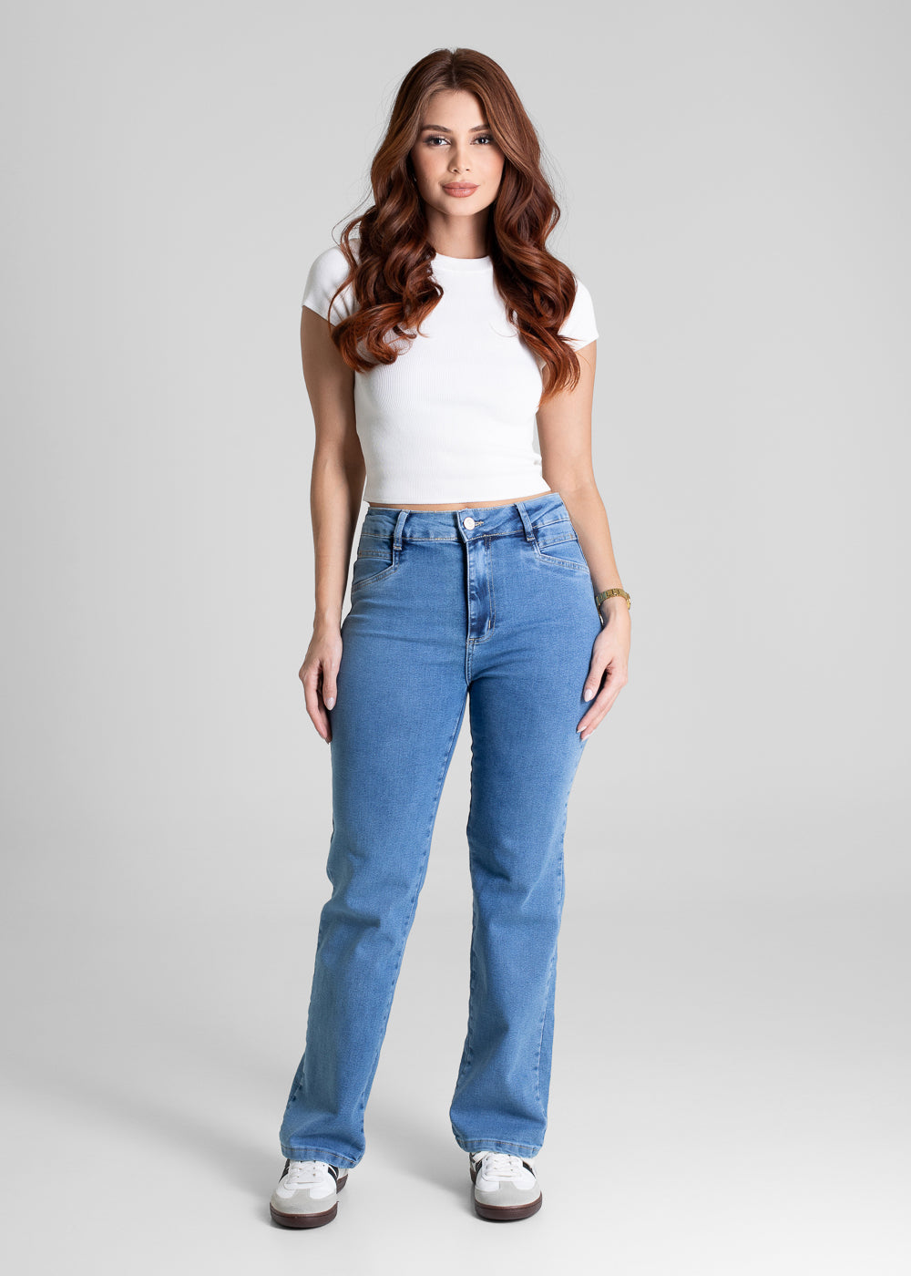Calça Jeans Sawary Reta - 281040 AZUL