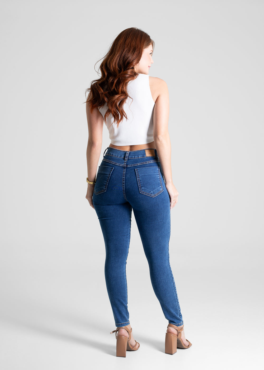 Calça Jeans Sawary Skinny Petit - 281054 AZUL