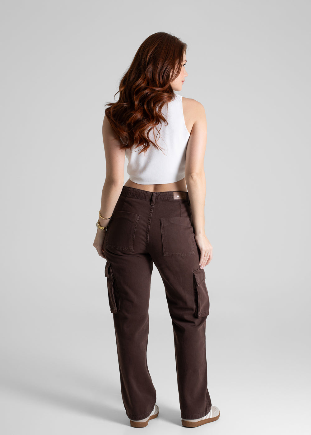 Calça Sarja Sawary Reta Petit - 281066 MARROM