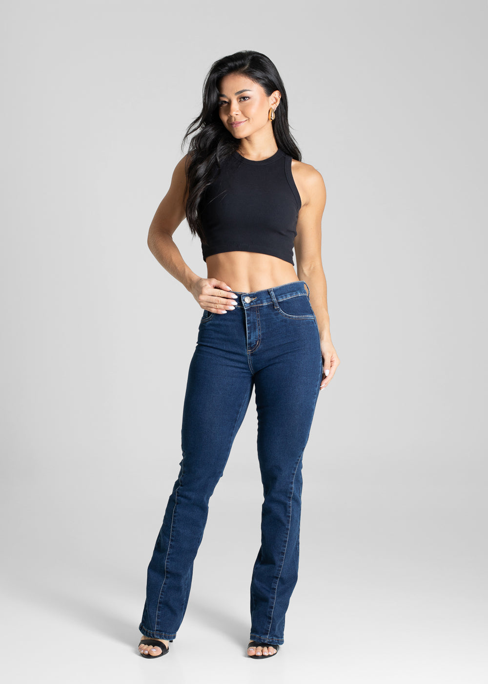 Calça Jeans Sawary Boot Cut - 281071 AZUL