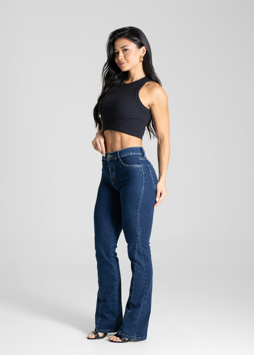 Calça Jeans Sawary Boot Cut - 281071 AZUL