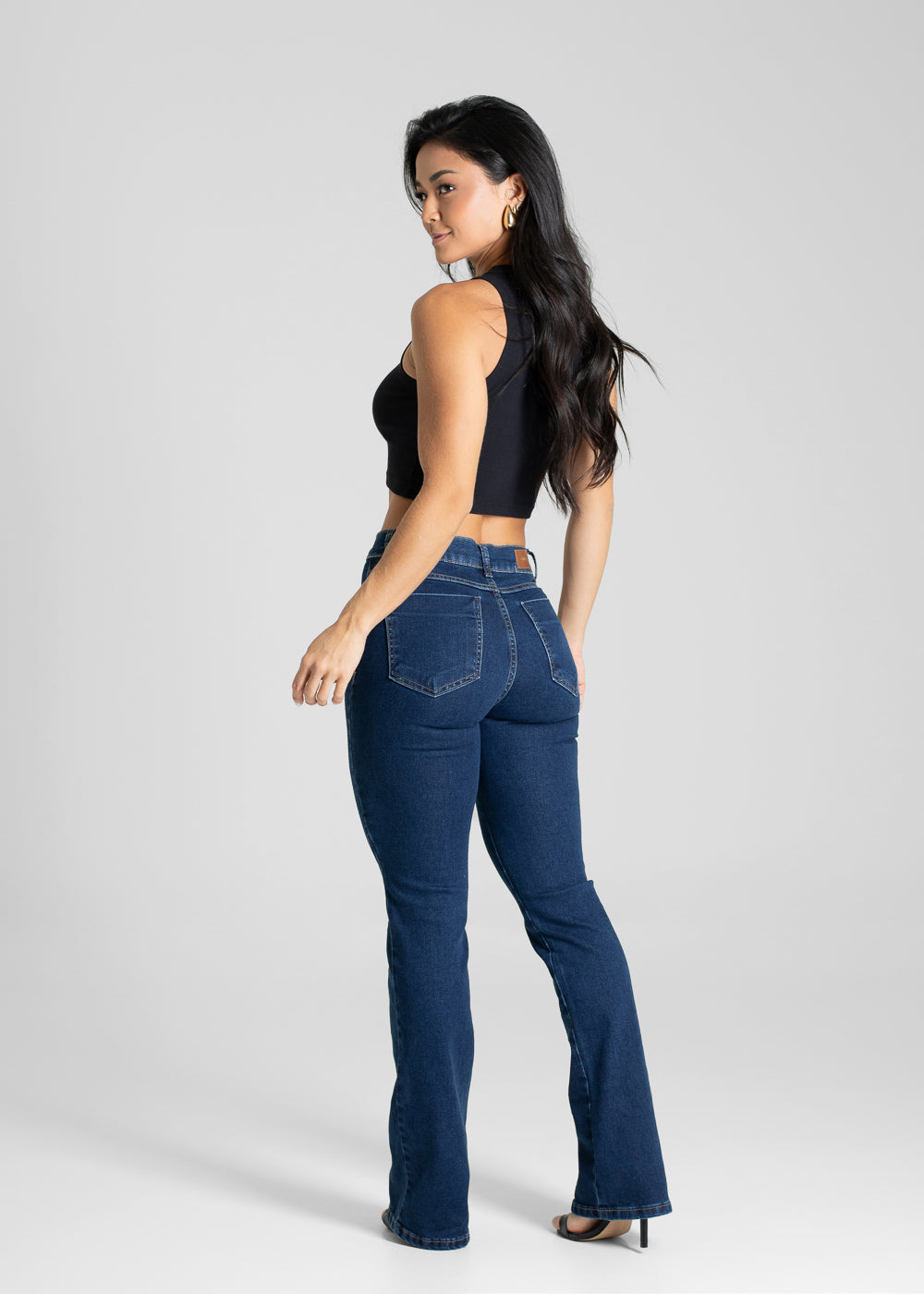 Calça Jeans Sawary Boot Cut - 281071 AZUL