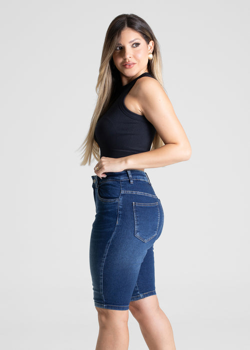Bermuda Jeans Sawary - 281072 AZUL