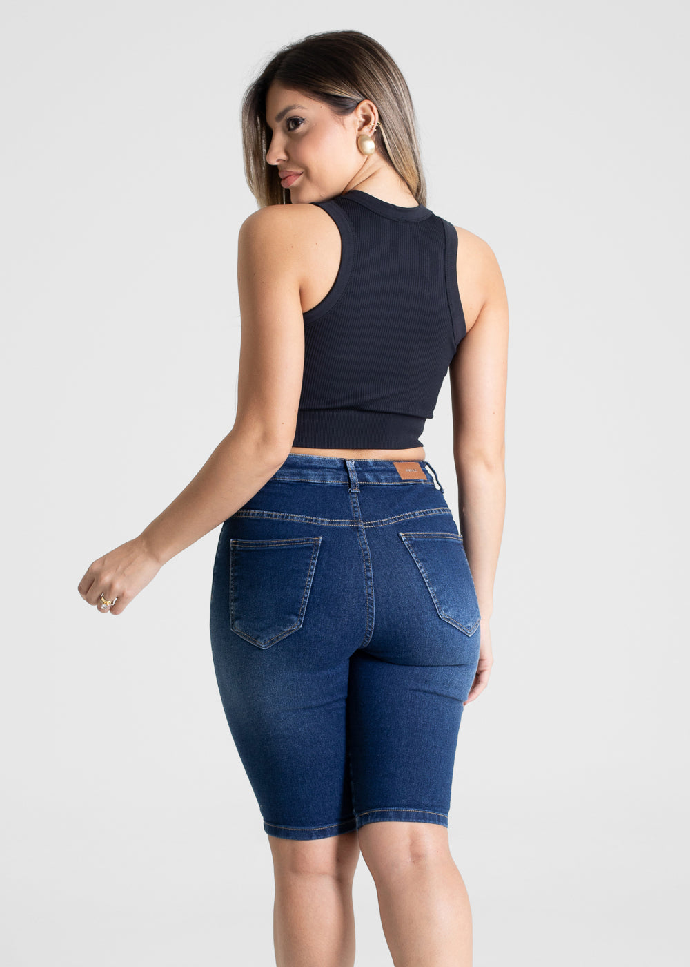Bermuda Jeans Sawary - 281072 AZUL