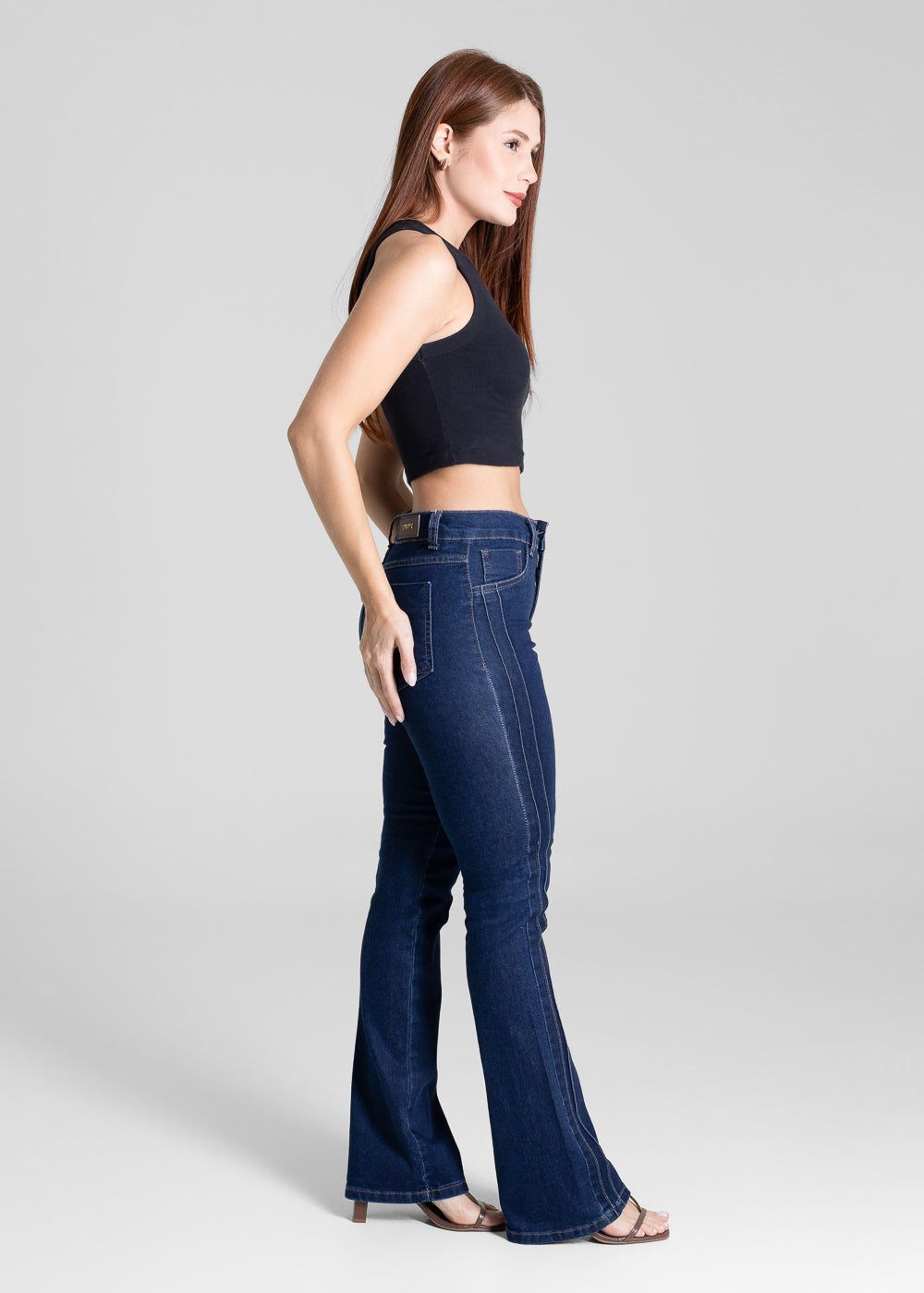 Calça Jeans Sawary Boot Cut - 281074 AZUL