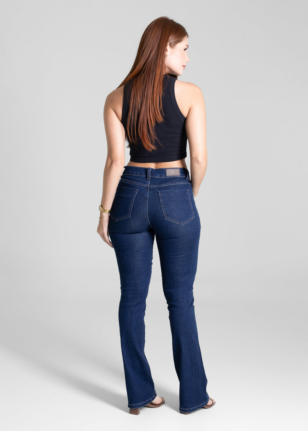 Calça Jeans Sawary Boot Cut - 281074 AZUL