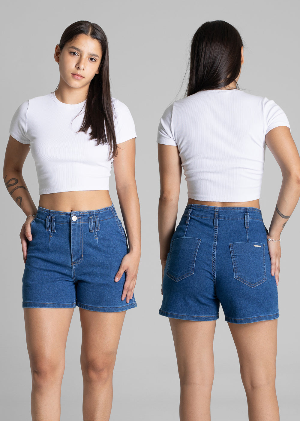 Shorts Jeans Sawary - 281084 AZUL