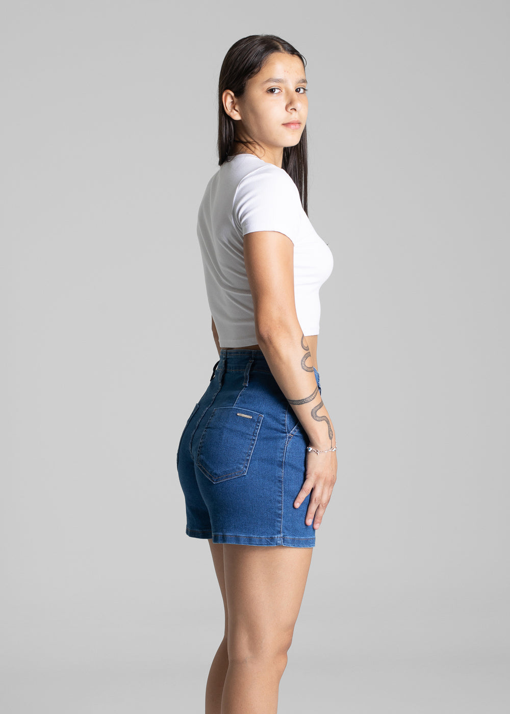 Shorts Jeans Sawary - 281084 AZUL