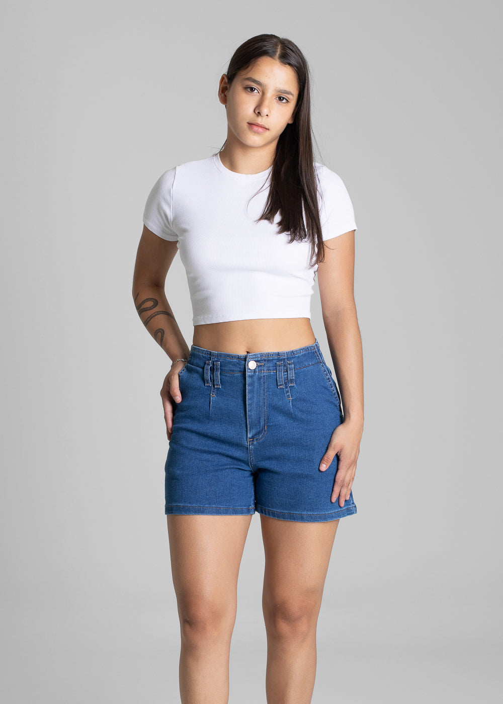 Shorts Jeans Sawary - 281084 AZUL