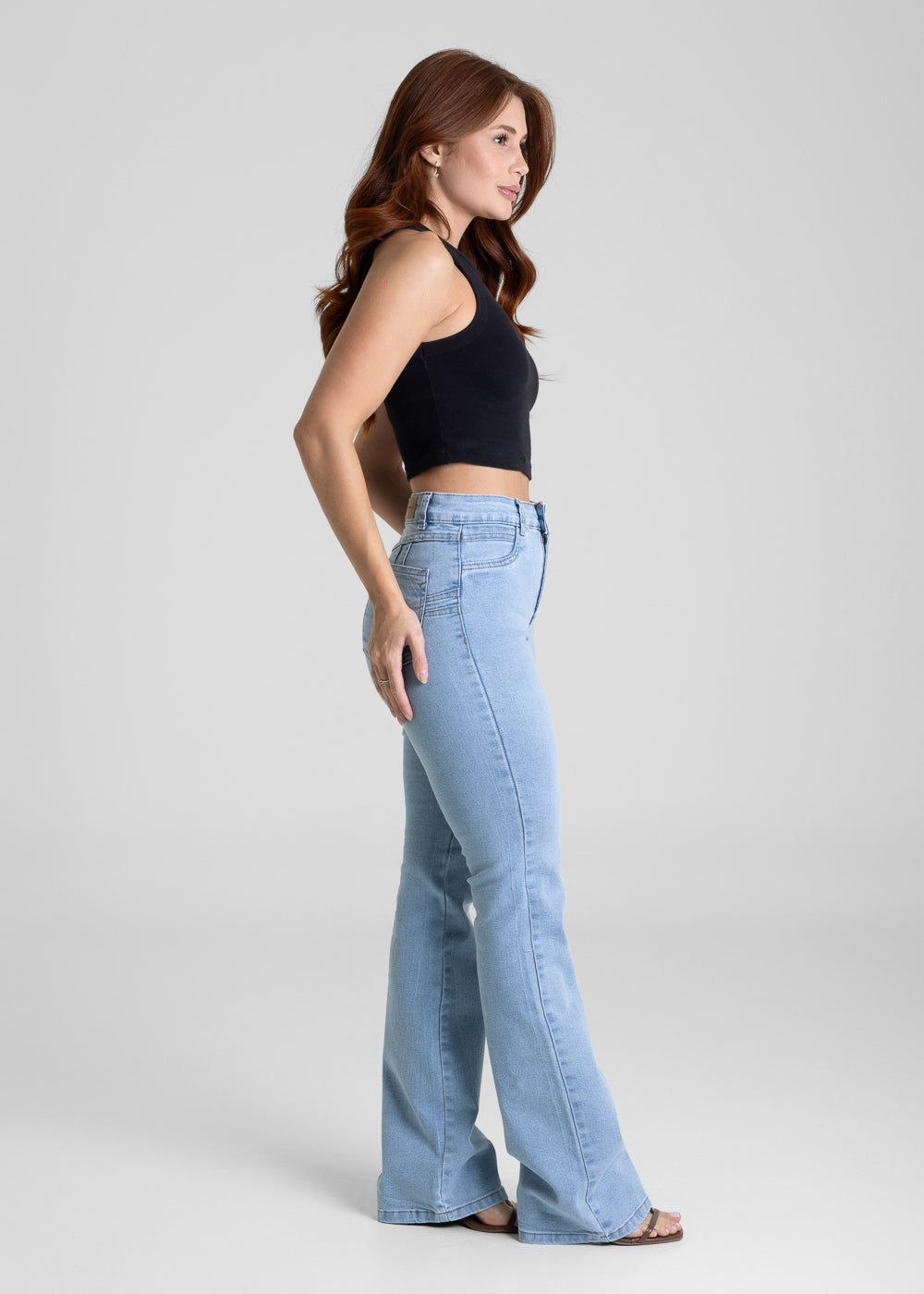 Calça Jeans Sawary Levanta Bumbum - 281090 AZUL