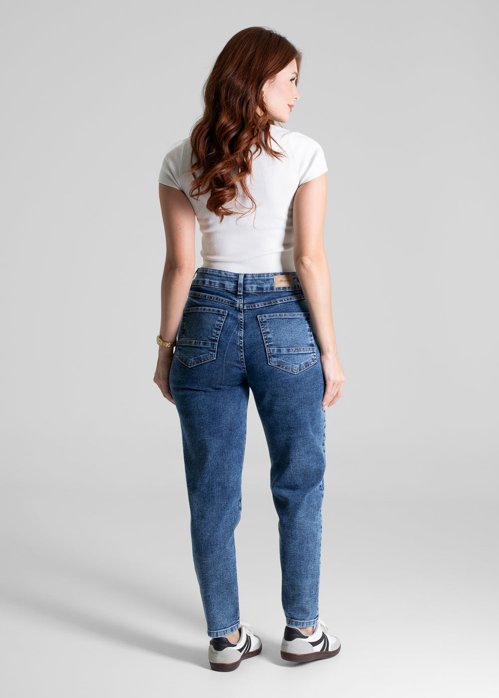 Calça Jeans Sawary Mom - 281092 AZUL