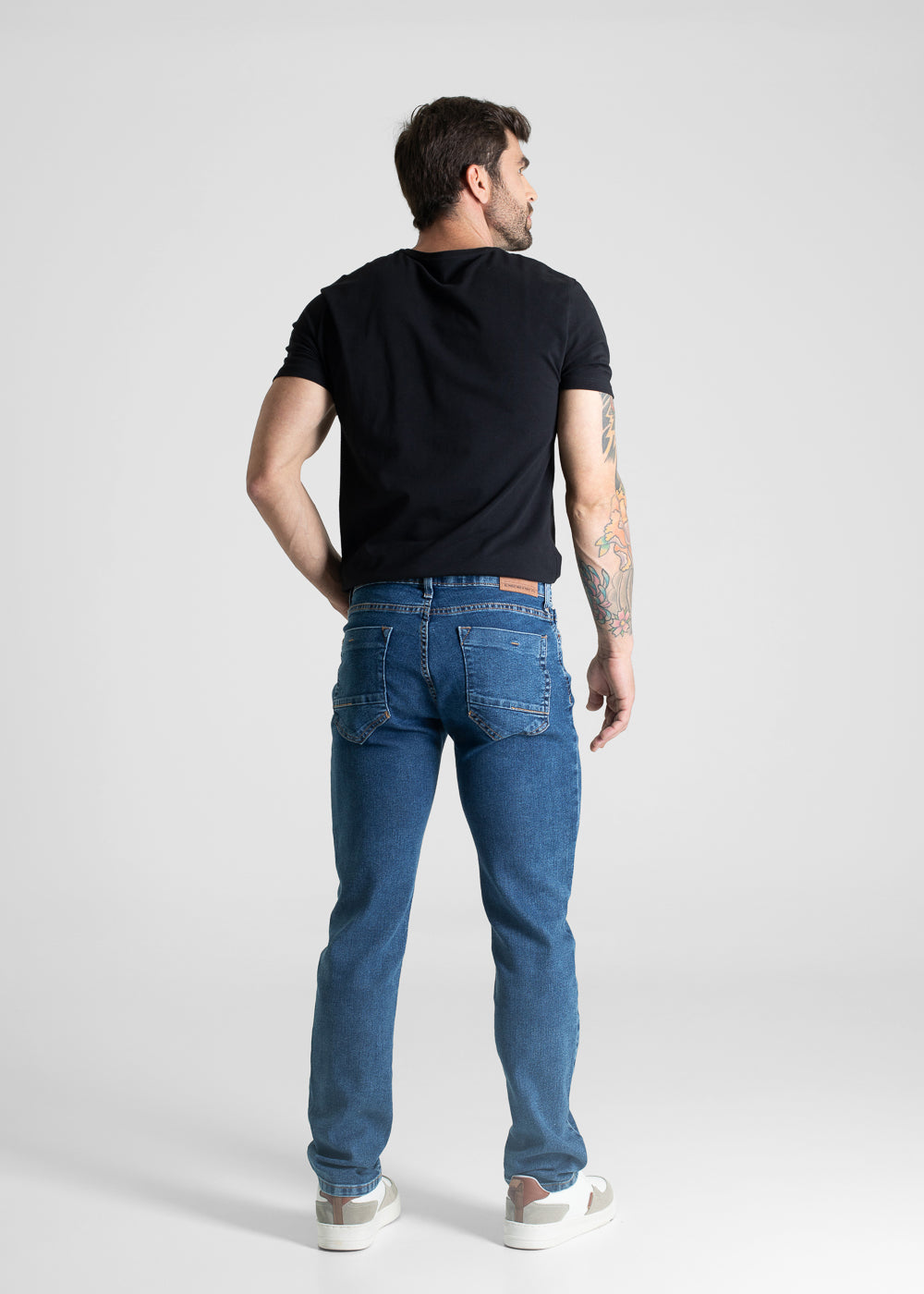 Calça Jeans Sawary Reta - 281093 AZUL