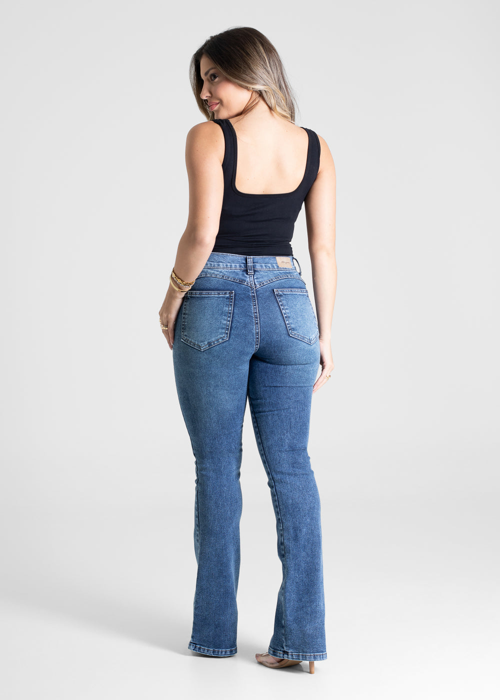 Calça Jeans Sawary Boot Cut - 281095 AZUL