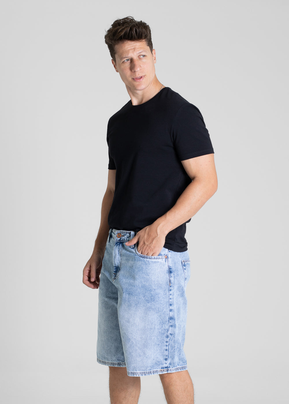 Bermuda Jeans Sawary - 281100 AZUL