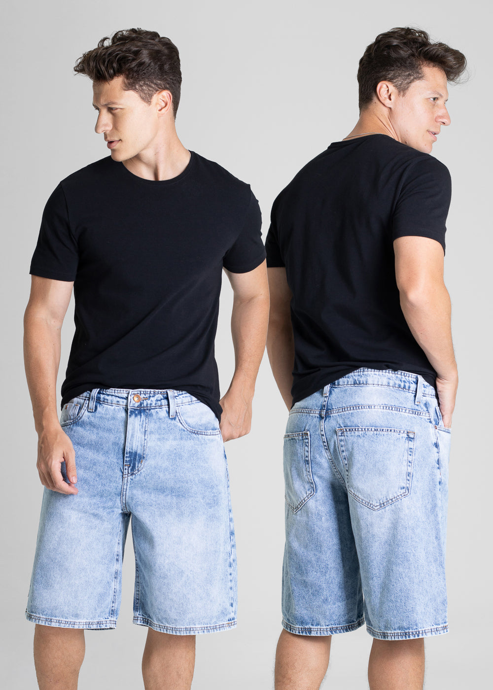 Bermuda Jeans Sawary - 281100 AZUL