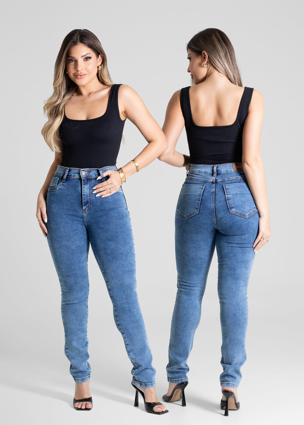 Calça Jeans Sawary Hot Pants - 281104 AZUL