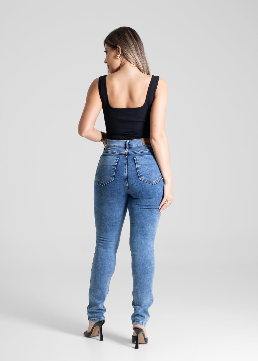 Calça Jeans Sawary Hot Pants - 281104 AZUL