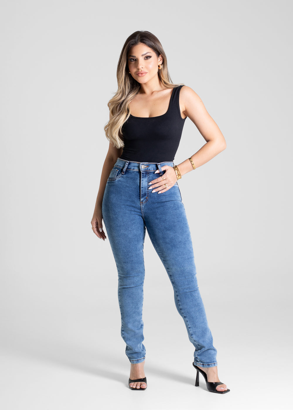 Calça Jeans Sawary Hot Pants - 281104 AZUL