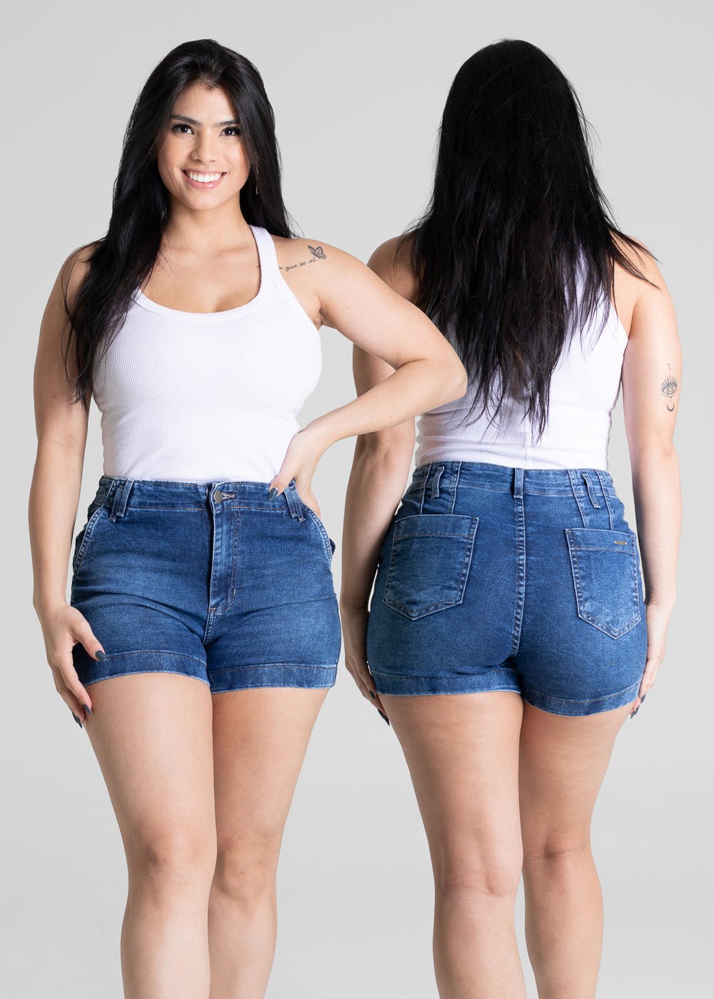 Shorts Jeans Sawary - 281120 AZUL