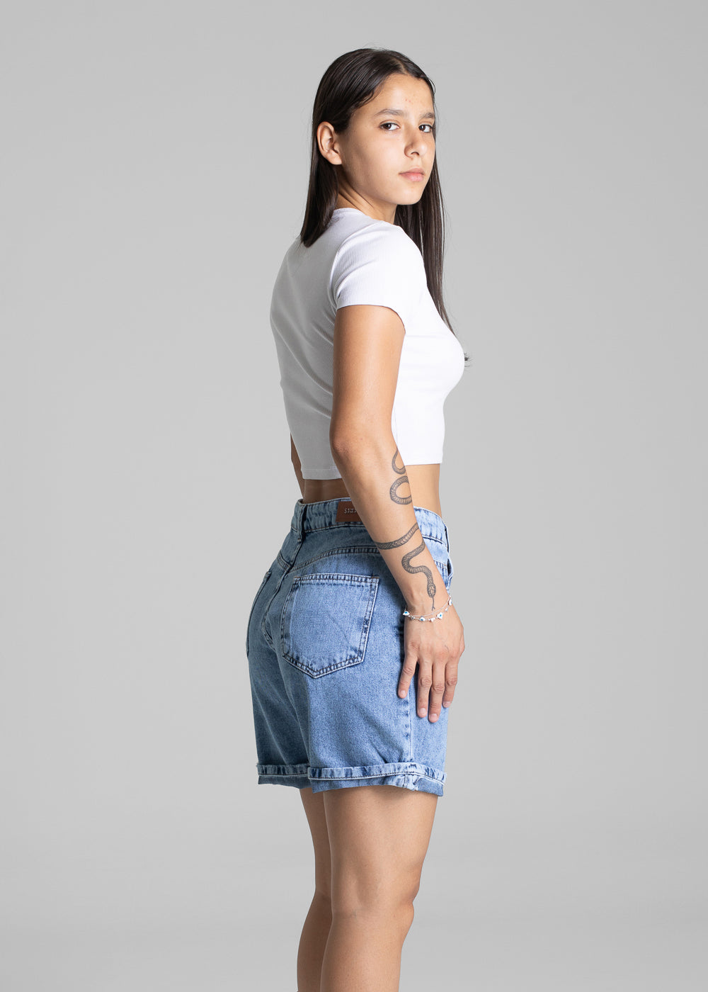 Shorts Jeans Sawary - 281129 AZUL