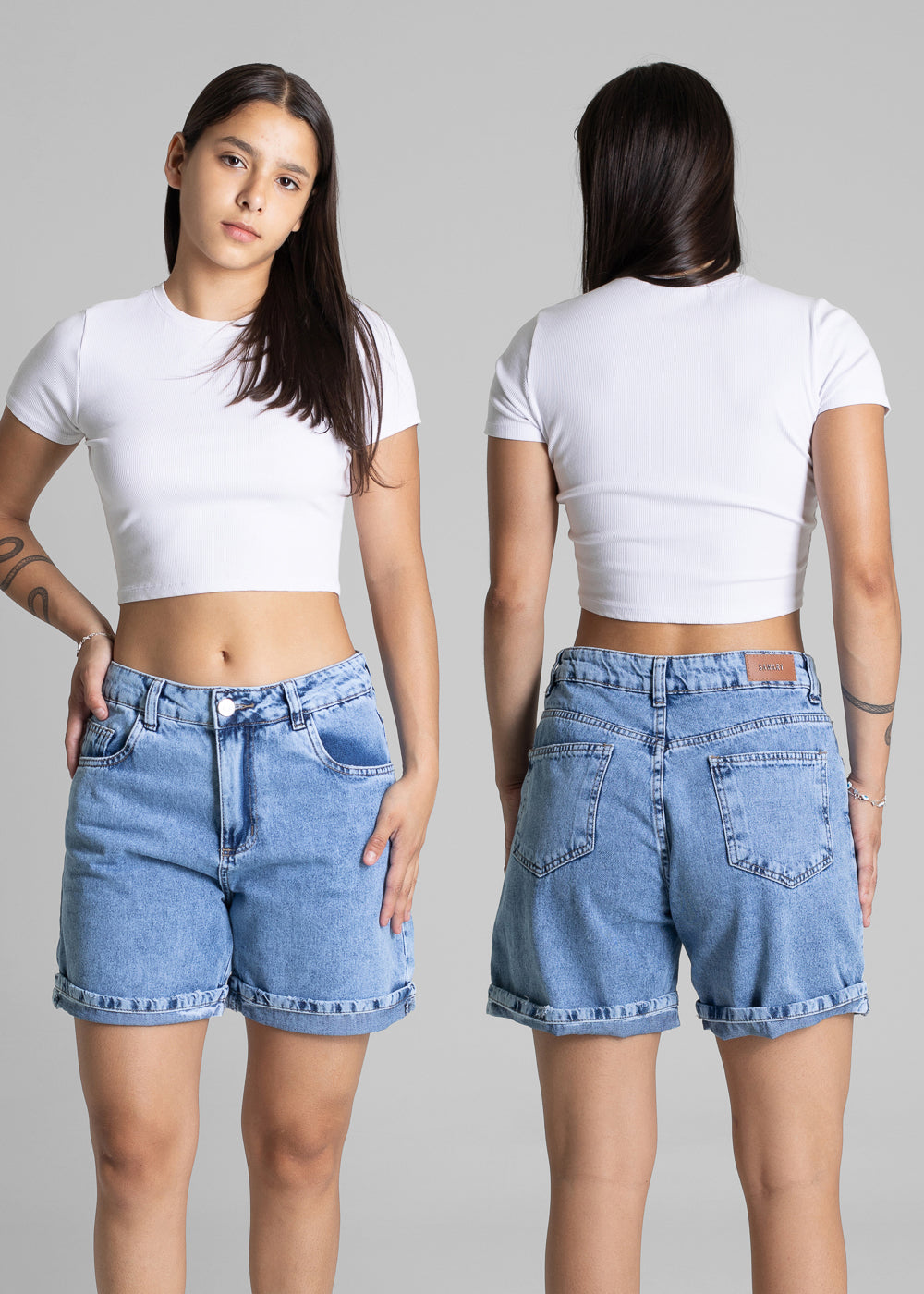 Shorts Jeans Sawary - 281129 AZUL